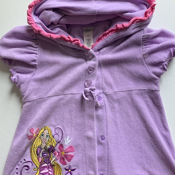 Disney Store Rapunzel Swim Cover Size 5/6 - Picture 3 of 7